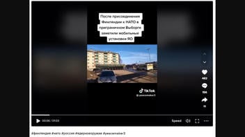 Fact Check: Video Does NOT Show Russian Nuclear Weapons Systems At Finnish Border