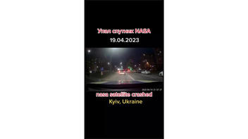 Fact Check: NASA Satellite Did NOT Crash In Kyiv  